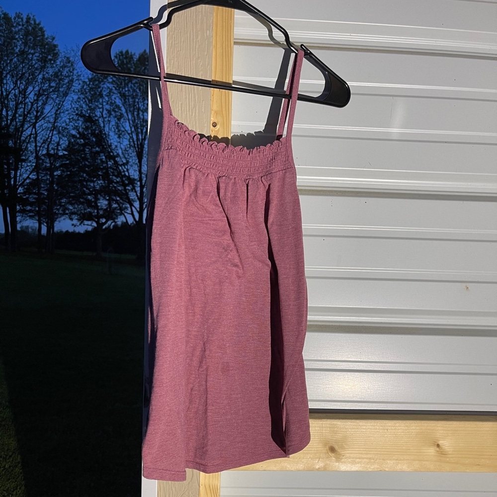Pink Sleeveless Top